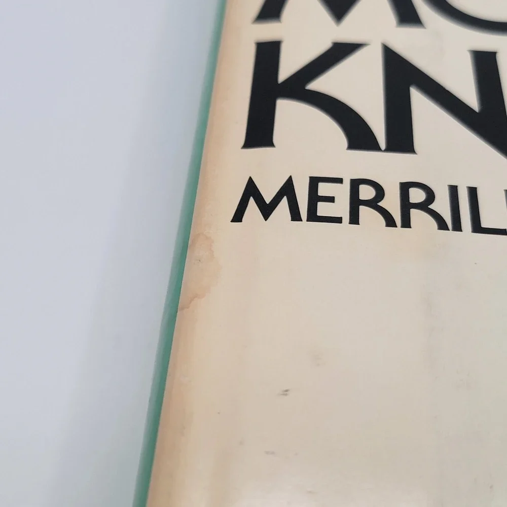 Merrill Joan Gerber Now Molly Knows Hardcover‎ 1974 First Edition Vintage Good